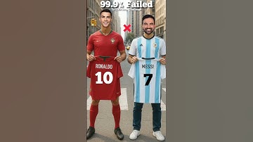 99.9% Failed To This Stop Challenge #ronaldo #messi #neymar
