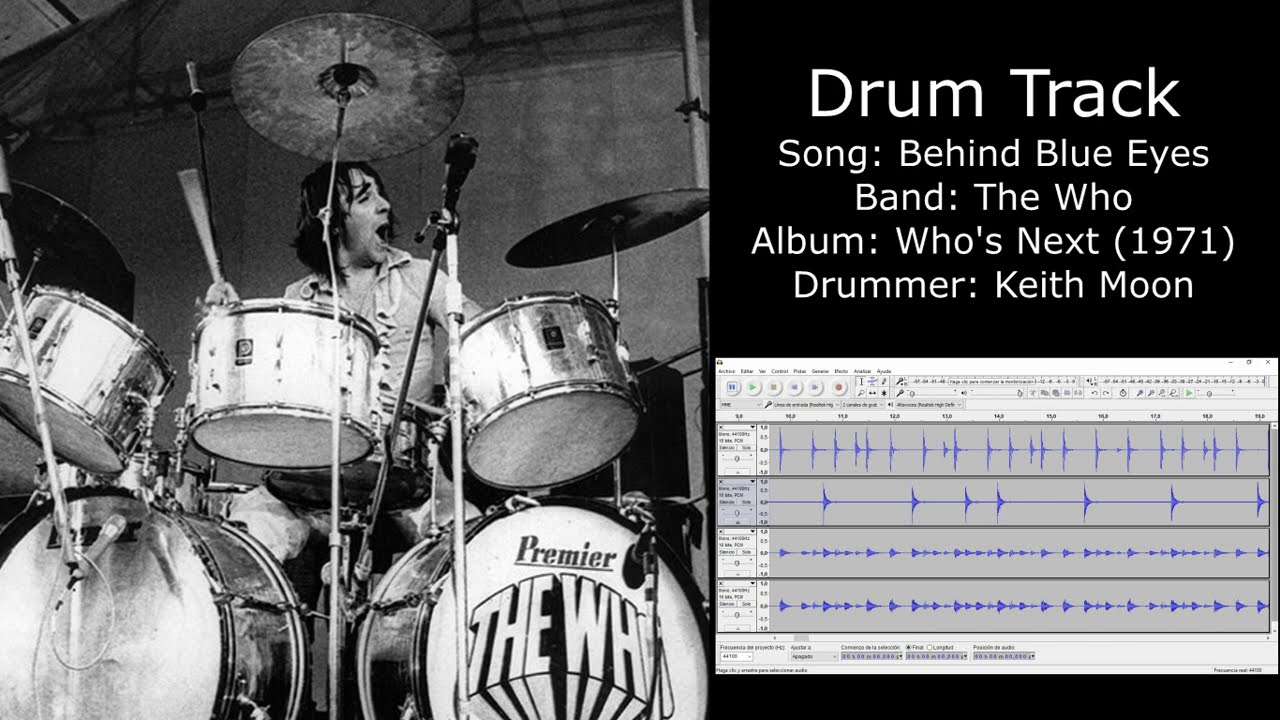 Behind Blue Eyes (The Who) • Drum Track YouTube