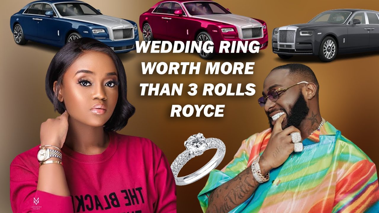 How much is Davido's Wedding ring for Chioma ? - YouTube