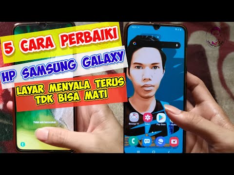 LAYAR HP NYALA TERUS TIDAK BISA MATI PADA SAMSUNG GALAXY A70