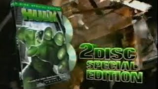 Hulk DVD Ad Version 1 (2003)