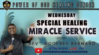 🔴Power Of God Healing Center Wednesday service With Rev.Godfrey / හාස්කම් දේවමෙහෙය  2024-05-15