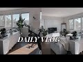 SUNDAY VLOG 18: i rearranged my apartment *AGAIN*, trader joes grocery haul + my new plant bbs!