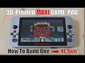 How to build an awesome maxi game pad  using 3dprinted parts  raspberry pi 