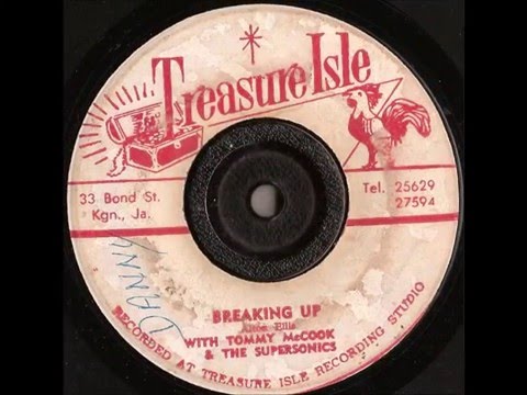 Alton Ellis & Tommy McCook & The Supersonics ‎– Breaking Up  - treasure isle records 1968