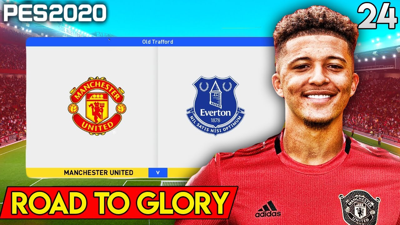Manchester United vs Everton - #24 PES 2020 Master League  
