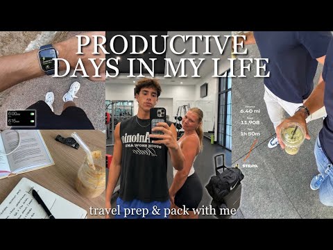 7AM PRODUCTIVE VLOG: Realistic Summer Routine, Travel With Me & Clothing Haul