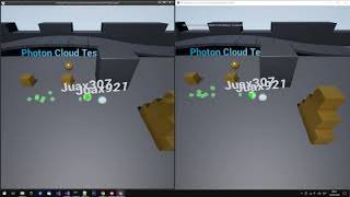 UE4 Photon Cloud API new component test: Photon Replicator!