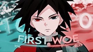 First Woe | Demon Slayer 10k  [Edit\/AMV] 4K