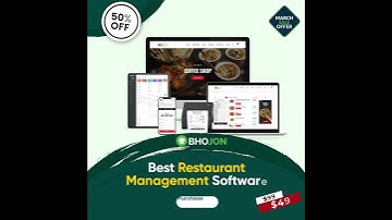 Bhojon - Restaurant Management System 50% Off | March Sale Offer 2023 | Lifetime Software Deals