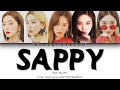 {VOSTFR/KAN/ROM} RED VELVET「レッドベルベッド」 - 「SAPPY」 (Color Coded Lyrics/Kan/Rom/Français/日本語字幕)