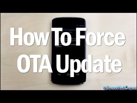 How To Force An OTA Update On Android