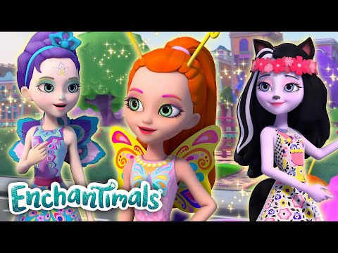 Enchantimals City Tails Main Street, New Surprises In Town!