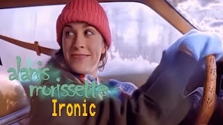 [4K] Alanis Morissette - Ironic (Music Video)