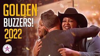 ALL 6 GOLDEN BUZZERS On America's Got Talent 2022! screenshot 3