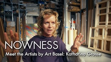 In her Berlin studio, visual artist Katharina Grosse follows her own philosophy through painting