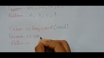 Compiler Designe I Unit 1: Tokens, Lexemes, Pattern | B.Tech R18 JNTU syllabus in telugu