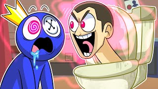 SKIBIDI TOILET Vs. BLUE?! Rainbow Friends 2 Animation