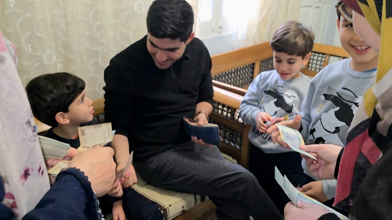 أجواء عيد الفطر 2025 🇹🇳 المهبة و حق الملح 💶💰🎉