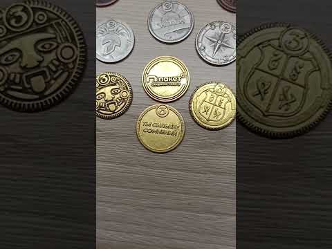 Монеты из Пятёрочки#сокровища#монеты#пятёрочка#магазинсокровищ#shorts#акции#сокровища#челендж