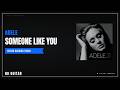 Adele - Someone Like You | Guitar Backing Track