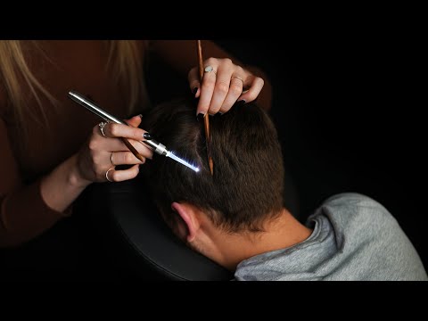 ASMR | SCALP INSPECTION on a REAL person [TINGLY FRIDAY]