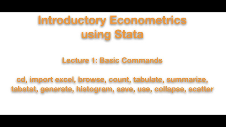 Lab 1: Basic Stata commands ( count, tabulate, summarize, tabstat, generate, histogram, collapse)