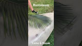 Paint An Old Kayak With Rustoleum For Pure Florida Fun
