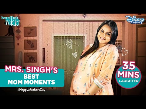 Mrs. Singh's Best MOM Moments | Happy Mother's Day | Best of Luck Nikki | Disney Channel