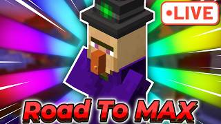 🔴 MAXING SkyBlock XP (Again)!! 🔴 Hypixel SkyBlock LIVE