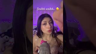 Mic scratching 🎙️🤍 #asmr #scratchingasmr #soundsforsleep #relaxingasmr