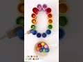 Relaxing sound | Colorful wooden balls Sorting Hammer ASMR satisfying video🌈 #asmr #satisfying