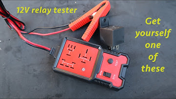 Get yourself one of these - 12V relay tester