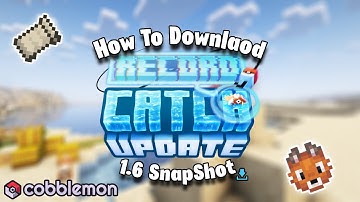 How to Install Cobblemon Mod 1.6 Snapshot | **FASTEST GUIDE**