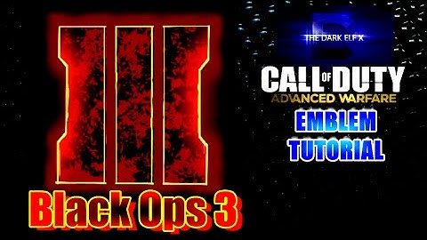 Advanced Warfare Emblem - Black Ops 3 Logo