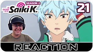 The Disastrous Life of Saiki K. S2 Episode 21 REACTION | VALENTINES!