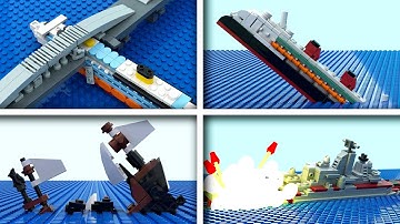 LEGO Ship Disasters (Part 2) | Animation