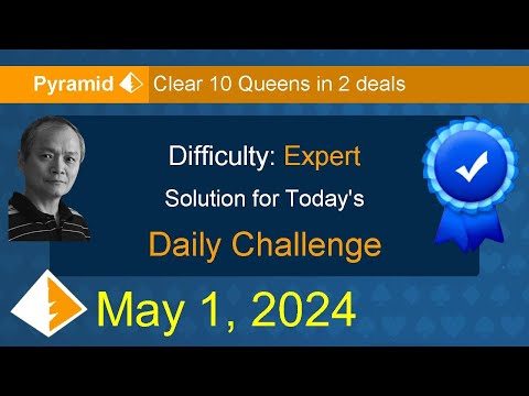 Microsoft Solitaire Collection: Pyramid - Expert - May 1, 2024