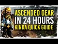 Guild Wars 2 - Full Ascended Gear in 24 Hours - A Quick Guide