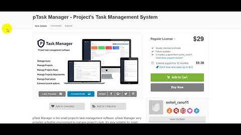 Free Download pTask Manager   Project