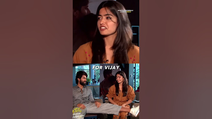 Rashmika Mandanna's SHOCKING FIGHT with Vijay Deverakonda | Interview