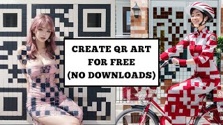 How To Create (Viral) QR Code Art For FREE - No Downloads!  Detailed Tutorial