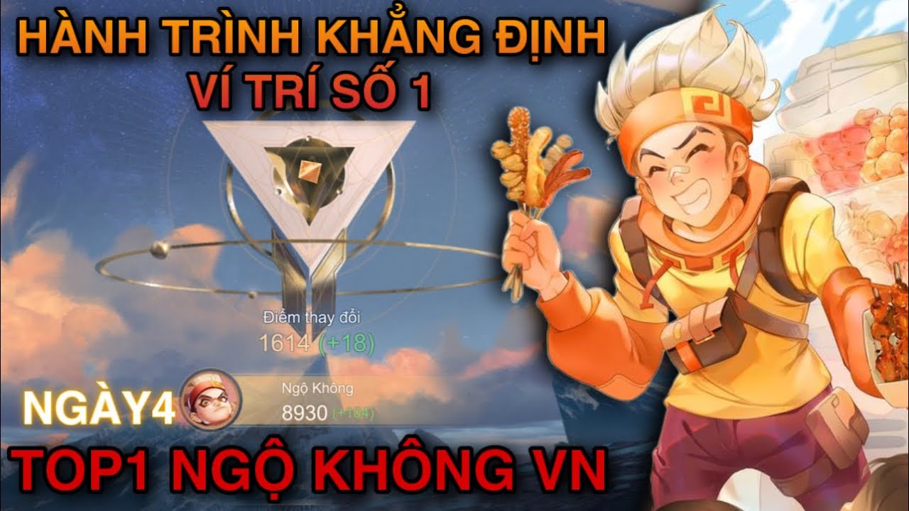 Phi Không Ngáo: Hành trình khẳng định vị trí số một Ngộ Không VN (Tập4) | Liên Quân Mobile.