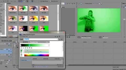 gradient map effect in vegas movie studio(tutorial)