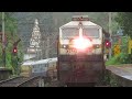 SHAKY GRADIENT CURVE ON STATION ENTRY OF KHANDALA STATION : VISHAKHAPATNAM EXPRESS WITH KALYAN WDP4D