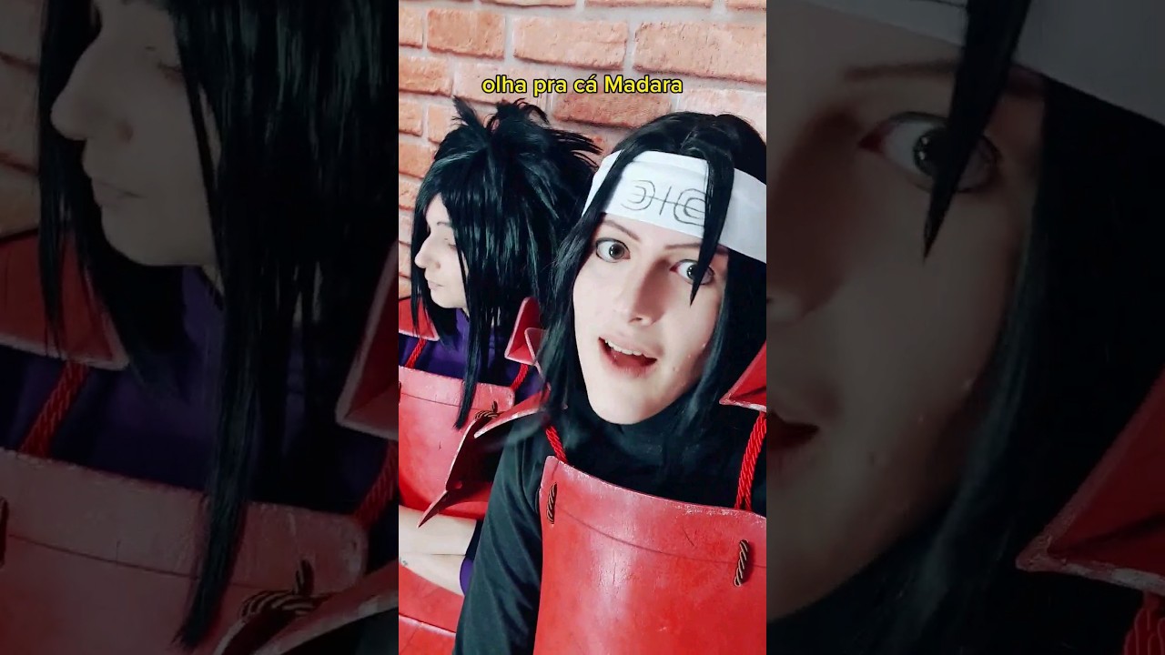 Madara aprontou de novo? #cosplay #larucosplay #naruto #madara #hashirama