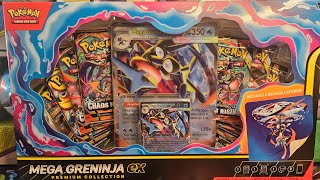 Mega Greninja ex Premium Collection Box Opening