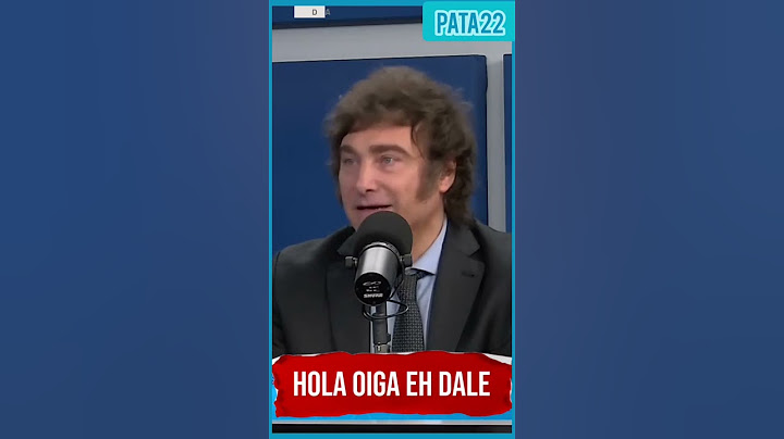 Javier Milei con Ale Fantino