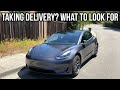 Taking Delivery of a Tesla Model 3 or Y?  Here’s What To Look For!
