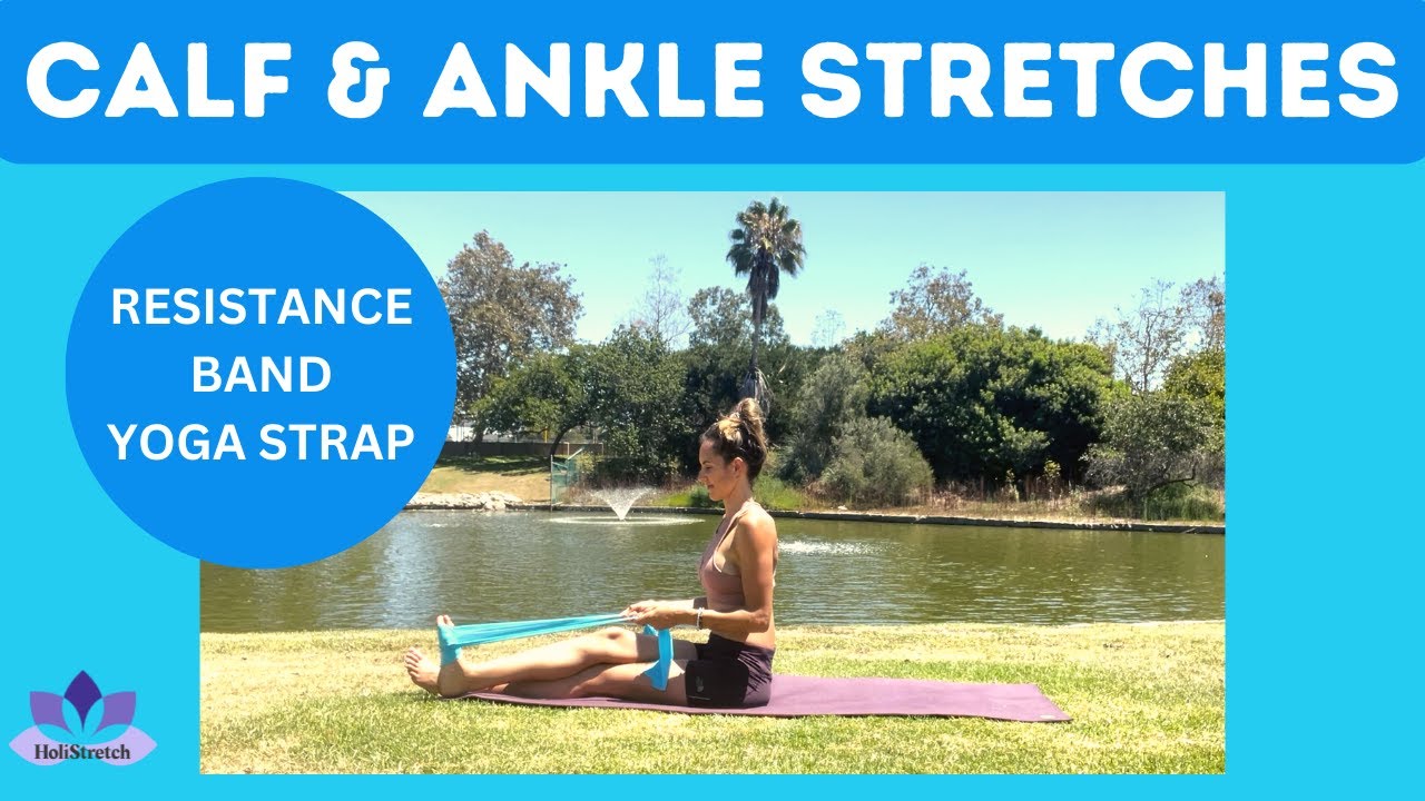Resistance Band Calf Stretches YouTube
